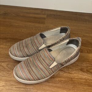 Dansko Slip On Walking Shoes Canvas EU 40 US 9–9.5 Multicolor